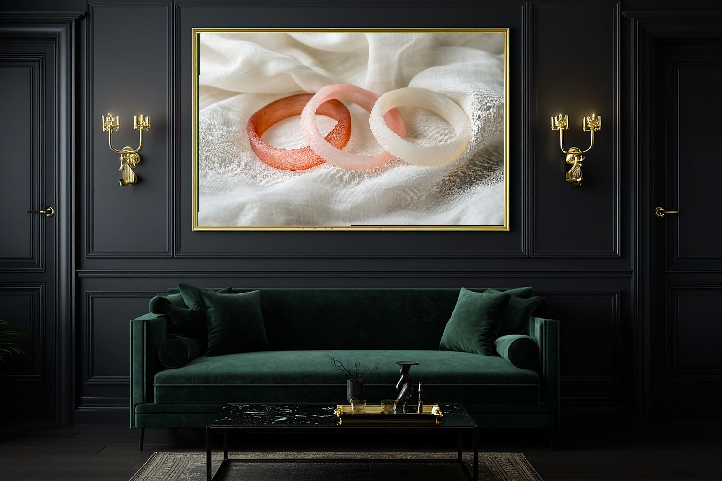 Abstract Washed Coral Rings Museum-Quality Canvas, Calm Coastal Seascape, Hazy Coastal Blue Beach House Art, Meaningful Gift for Art Lovers — abstract-washed-coral-rings-office-wall-art.jpg