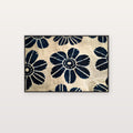 Adire Indigo Canvas Wall Art | Nigerian Textile Pattern Print, Afrohemian Decor, Stretched Canvas — adire-indigo-textile-pattern-canvas-print.jpg