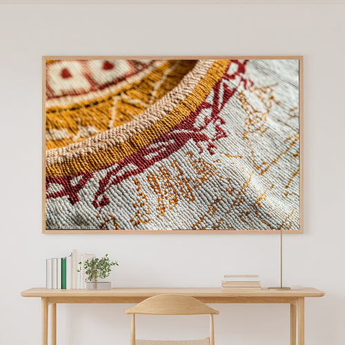 Afrobohemian Ethiopian Telet Weave Museum-Quality Canvas, Bold African Wall Decor, Soft Dreamy Glow Home Office Art — afrobohemian-ethiopian-telet-weave-canvas-print.jpg