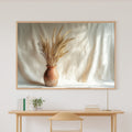 Aged Terracotta Dried Grass Wall Art Canvas, Soft Painterly Print, Soft Dreamy Glow Home Office Art, Move-In Gift Idea — aged-terracotta-dried-grass-canvas-print.jpg