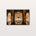 Alhambra Arches Canvas Wall Art - Islamic Palace Print, Moorish Art, Spanish Decor, Stretched Canvas — alhambra islamic arches canvas print