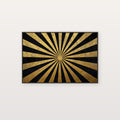 Art Deco Sunburst Canvas Wall Art | Gold Black Geometric Print, 1920s Glamour Decor, Stretched Canvas — art-deco-sunburst-geometric-canvas-print.jpg