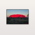 Uluru Canvas Wall Art | Ayers Rock Australia Print, Outback Decor, Aboriginal Sacred, Stretched Canvas — australia-uluru-canvas-print.jpg