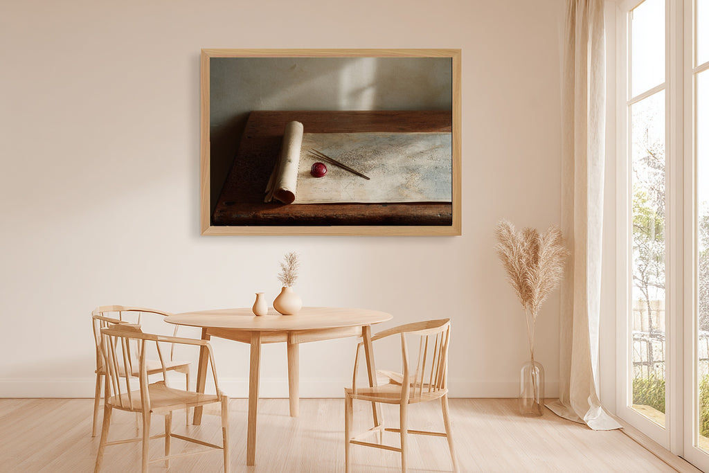 Dreamy Timeless Ballerina En Pointe Silhouette Canvas Wall Art — Quiet Print for the Living Room — ballerina-en-pointe-silhouette-dining-room-wall-art.jpg