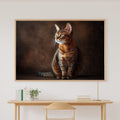 Tender Oil-Painting Cat Portrait Abyssinian Canvas Wall Art — Heartfelt Print for the Living Room — cat-portrait-abyssinian-canvas-print.jpg