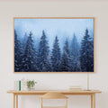 Soft Nordic Christmas Nordic Fir Forest Snow Art Print — Moody Midnight Decor for the Bedroom — christmas-nordic-fir-forest-snow-canvas-print.jpg