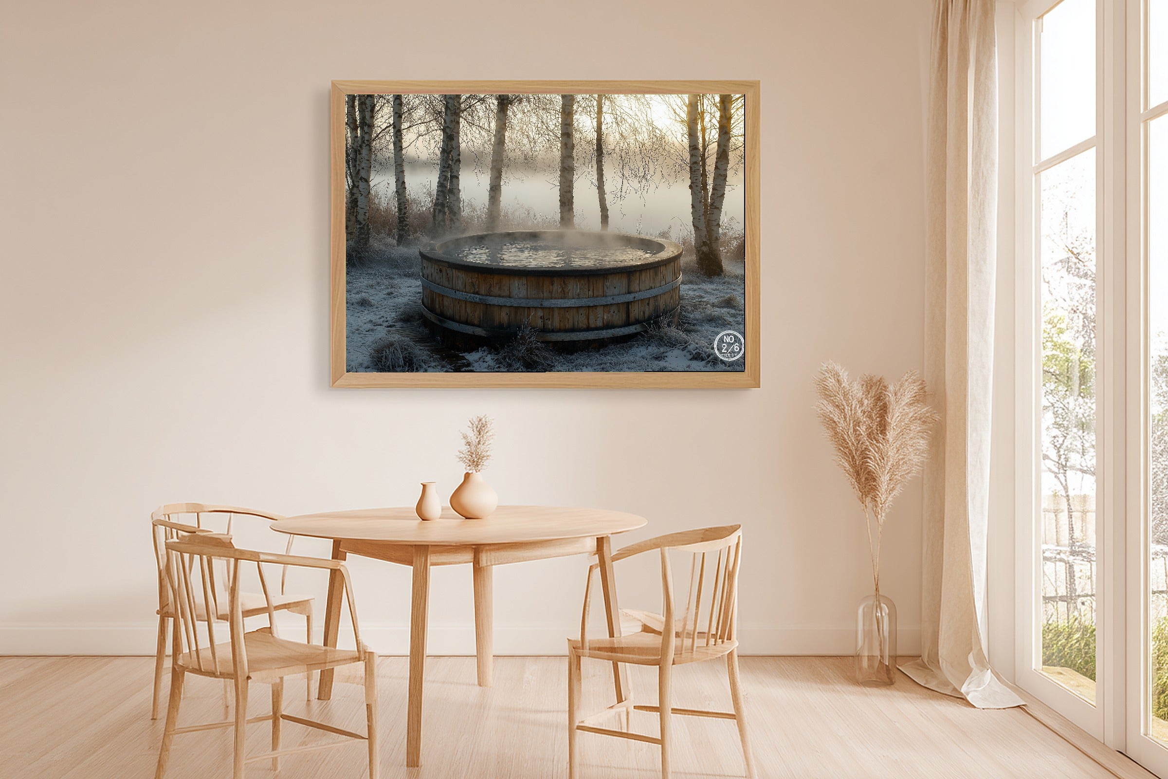 Hand-picked Cold Plunge Ritual Moody Giclée Print — Cozy Dreamy Timeless for the Living Room, Ready-to-Hang Art Lover in Your Life Gift — cold-plunge-ritual-moody-dining-room-wall-art.jpg