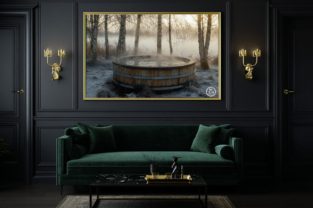 Hand-picked Cold Plunge Ritual Moody Giclée Print — Cozy Dreamy Timeless for the Living Room, Ready-to-Hang Art Lover in Your Life Gift — cold-plunge-ritual-moody-office-wall-art.jpg