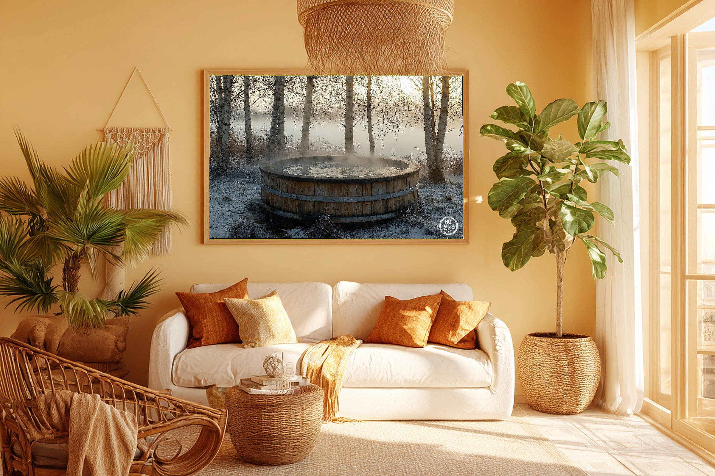 Hand-picked Cold Plunge Ritual Moody Giclée Print — Cozy Dreamy Timeless for the Living Room, Ready-to-Hang Art Lover in Your Life Gift — cold-plunge-ritual-moody-room-5-wall-art.jpg