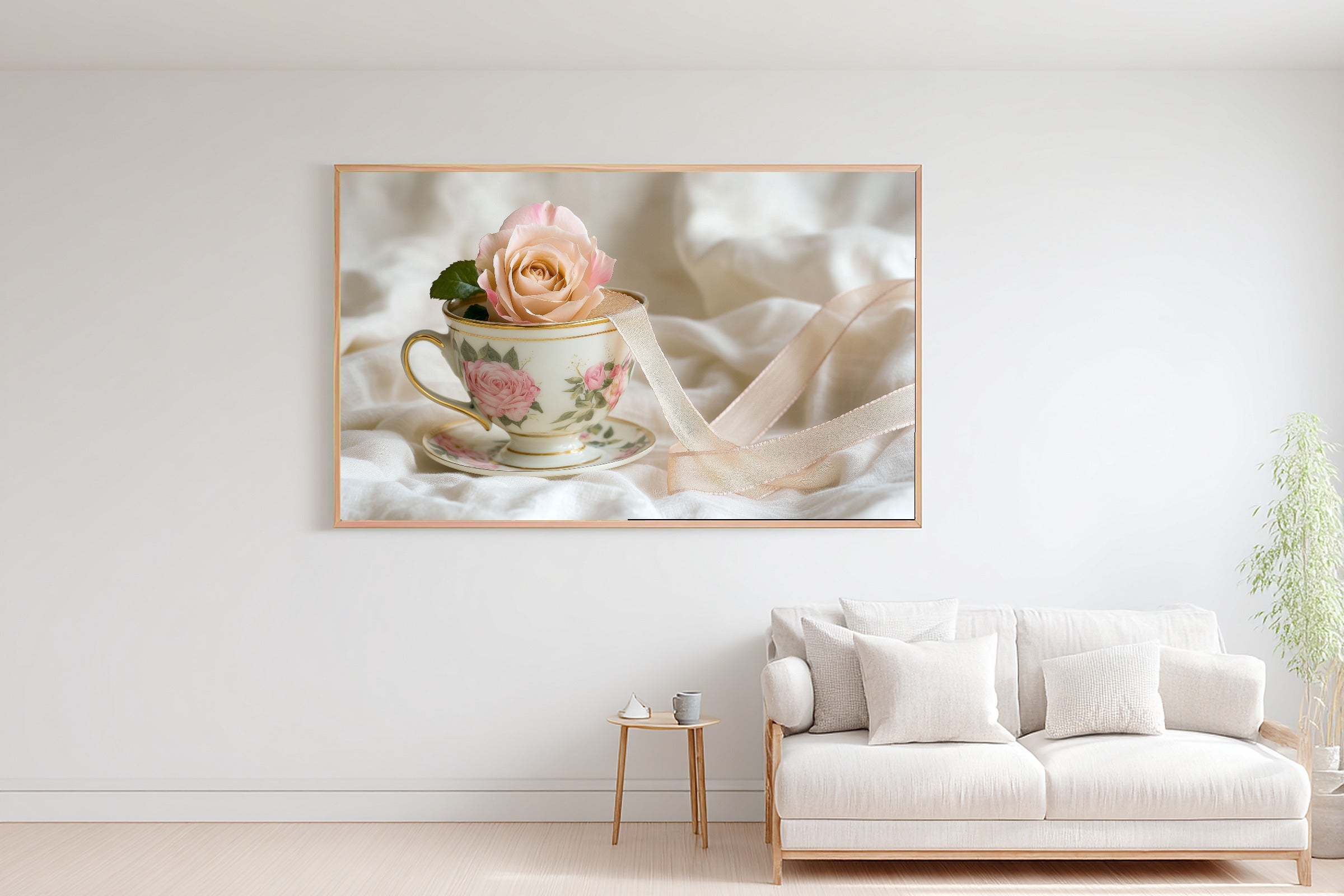 Hand-picked Coquette Rose Teacup Vintage Giclée Print — Dreamy Cozy Studio for the Living Room, Ready-to-Hang Art Lover in Your Life Gift — coquette-rose-teacup-vintage-bedroom-wall-art.jpg