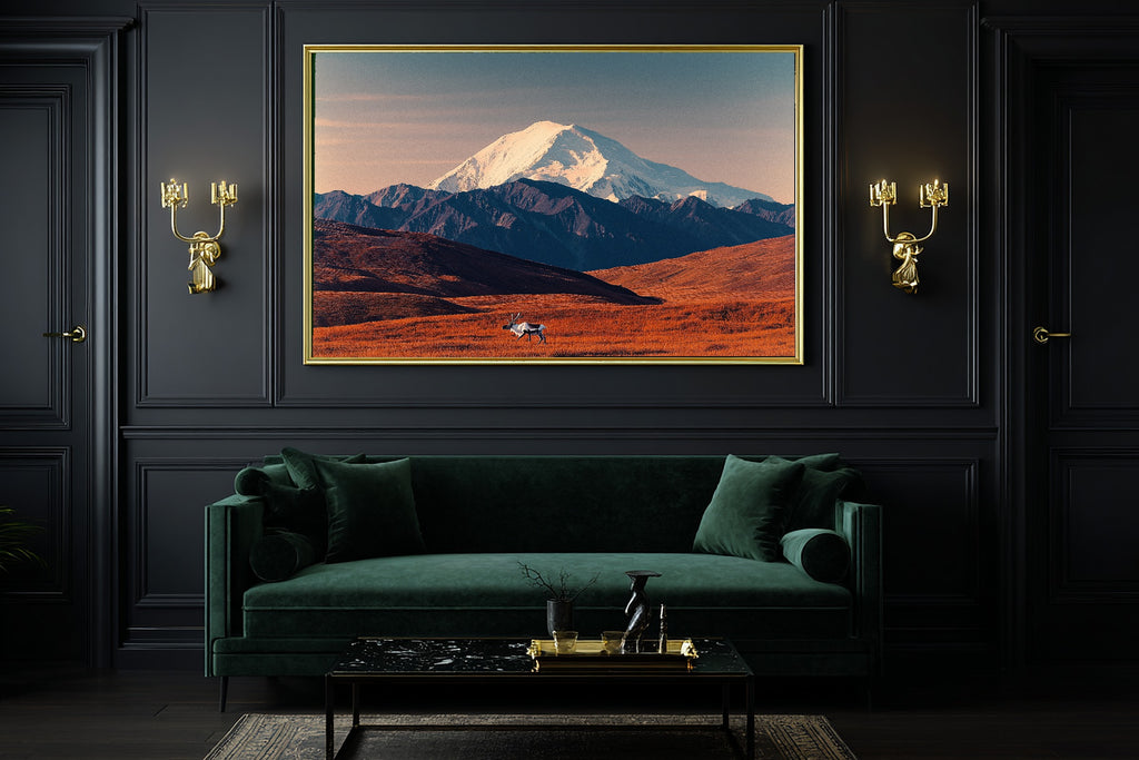 Hand-picked Denali Retro Poster Giclée Print — Heartfelt Cozy Studio for the Living Room, Ready-to-Hang Art Lover in Your Life Gift — denali-retro-poster-office-wall-art.jpg