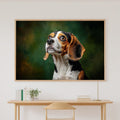 Timeless Dog Portrait Beagle — Soulful Painterly Wall Art, Warm Living Room Decor, Stretched Canvas, Ready to Hang — dog-portrait-beagle-canvas-print.jpg
