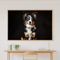 Dog Portrait Border Collie Heartfelt Pet Wall Art — Warm Print for the Living Room, Stretched Canvas Gift for the Pet Lover in Your Life — dog-portrait-border-collie-canvas-print.jpg