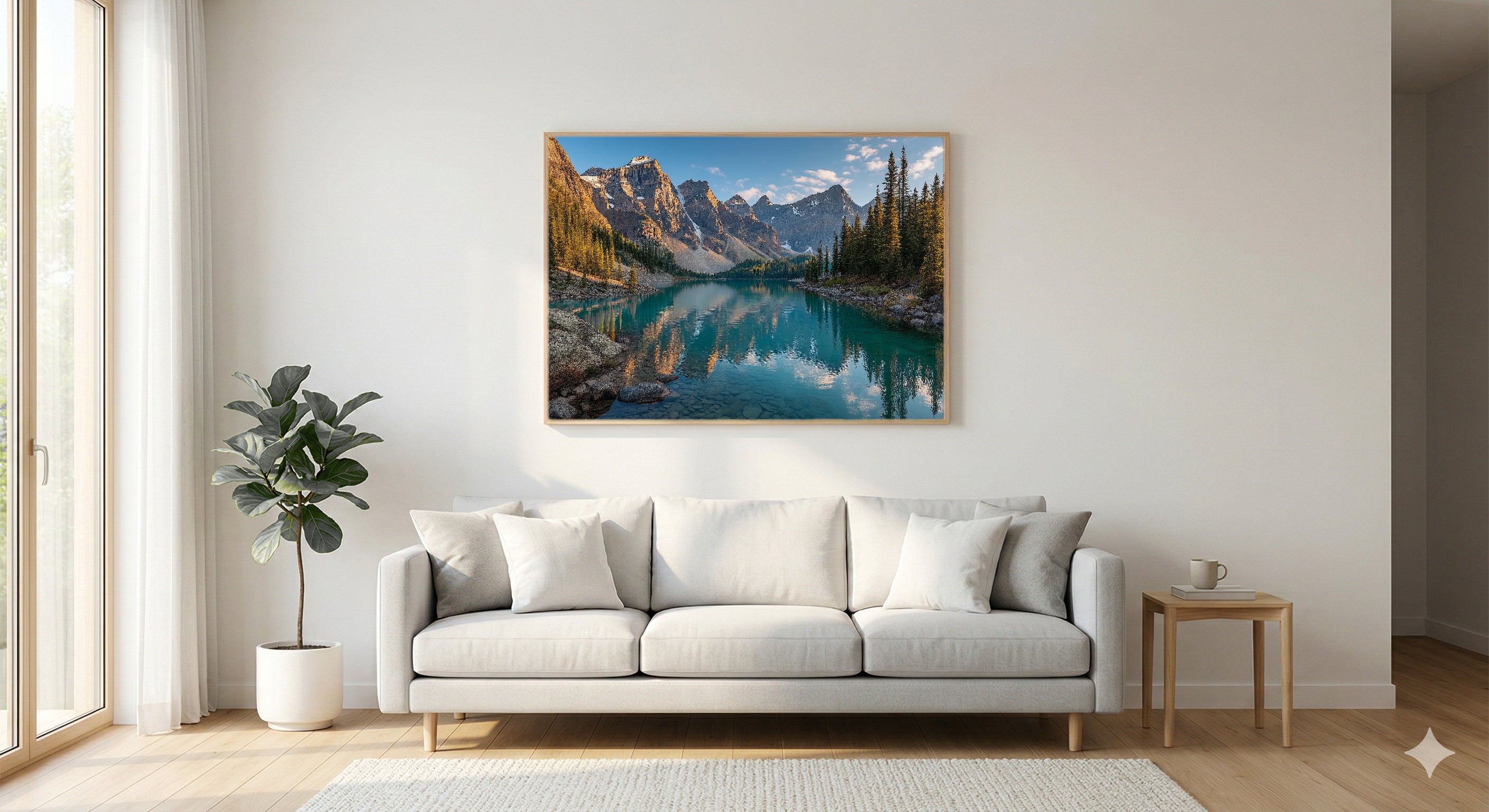 Eagle Mountain Canvas Wall Art - Bald Eagle Print, Wildlife Photography, Majestic Bird, Stretched Canvas — eagle mountain flight living room wall art