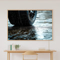 F1 Tire Tread Macro Noir Print on Stretched Canvas — Heartfelt Warm Gallery for the Living Room, Gift for the Art Lover in Your Life — f1-tire-tread-macro-noir-canvas-print.jpg