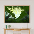 Hand-picked Fern Botanical Arch Giclée Print — Warm Glowing Midnight for the Bedroom, Ready-to-Hang Aurora Chaser Next Door Gift — fern-botanical-arch-canvas-print.jpg