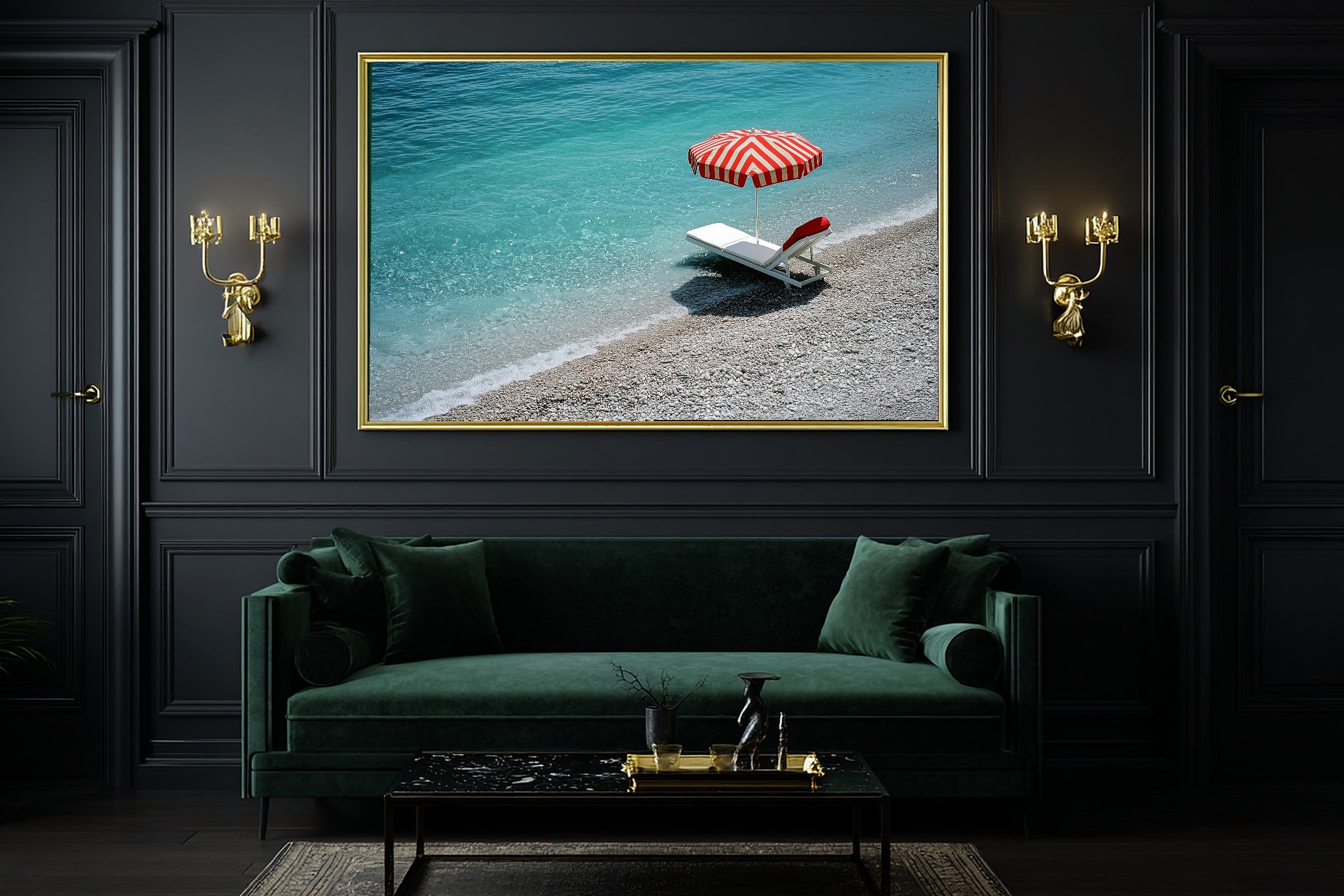 Sunlit Palm French Riviera Chair Canvas Wall Art — Warm Print for the Sunroom, A Gift the Island-Loving Friend Will Adore — french-riviera-chair-office-wall-art.jpg