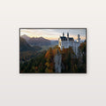 Neuschwanstein Castle Canvas Wall Art | Bavaria Germany Print, Fairy Tale Decor, European Landmark, Stretched Canvas — germany-neuschwanstein-canvas-print.jpg
