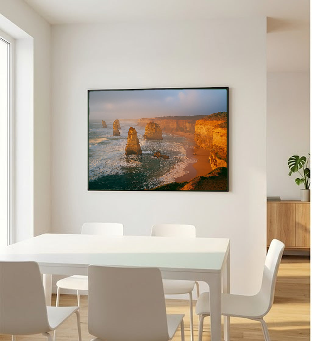 Great Ocean Road Canvas Wall Art | Twelve Apostles Australia Print, Coastal Decor, Stretched Canvas — great-ocean-road-bedroom-wall-art.jpg