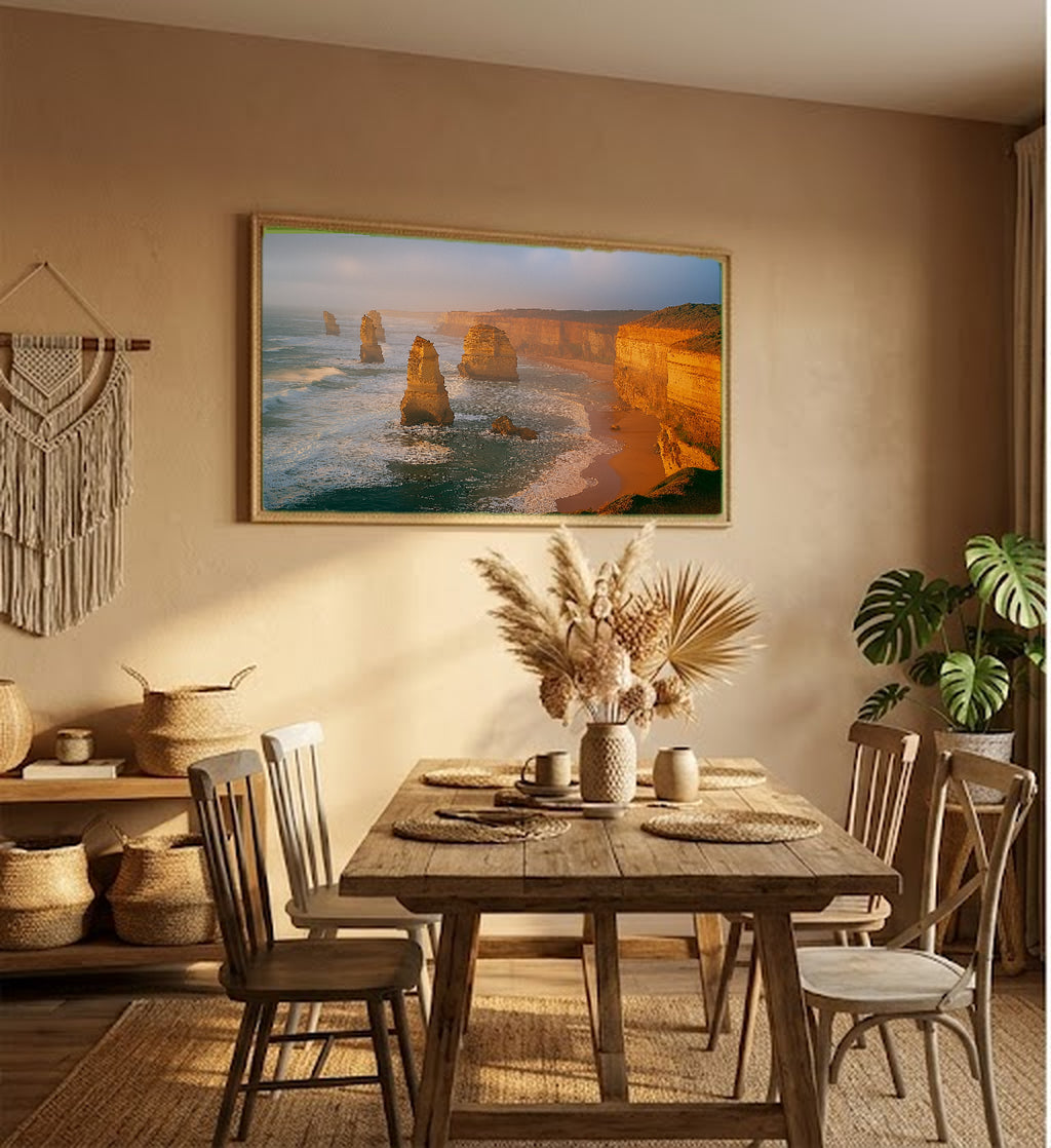 Great Ocean Road Canvas Wall Art | Twelve Apostles Australia Print, Coastal Decor, Stretched Canvas — great-ocean-road-hallway-wall-art.jpg