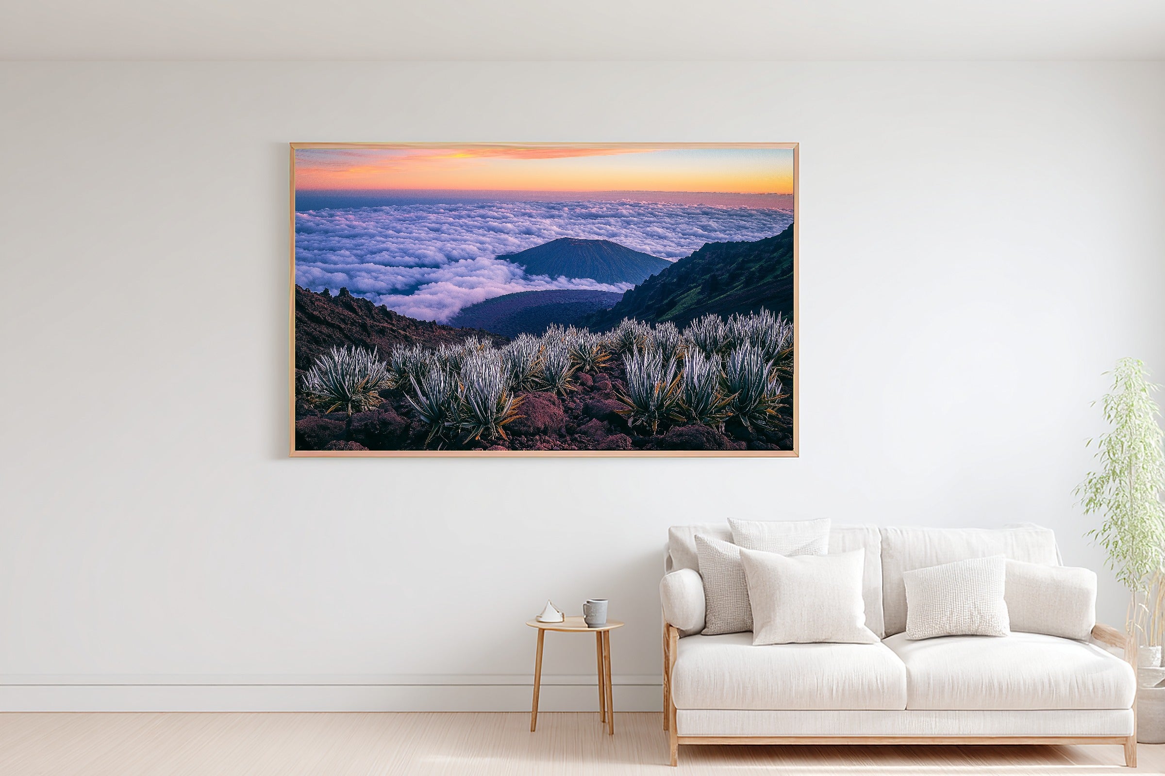 Hand-picked Haleakala Retro Poster Giclée Print — Moody Dreamy Timeless for the Living Room, Ready-to-Hang Art Lover in Your Life Gift — haleakala-retro-poster-bedroom-wall-art.jpg
