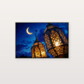 Islamic Lantern Canvas Wall Art | Ramadan Light Print, Sacred Glow, Muslim Decor, Stretched Canvas — islamic-lantern-ramadan-canvas-print.jpg