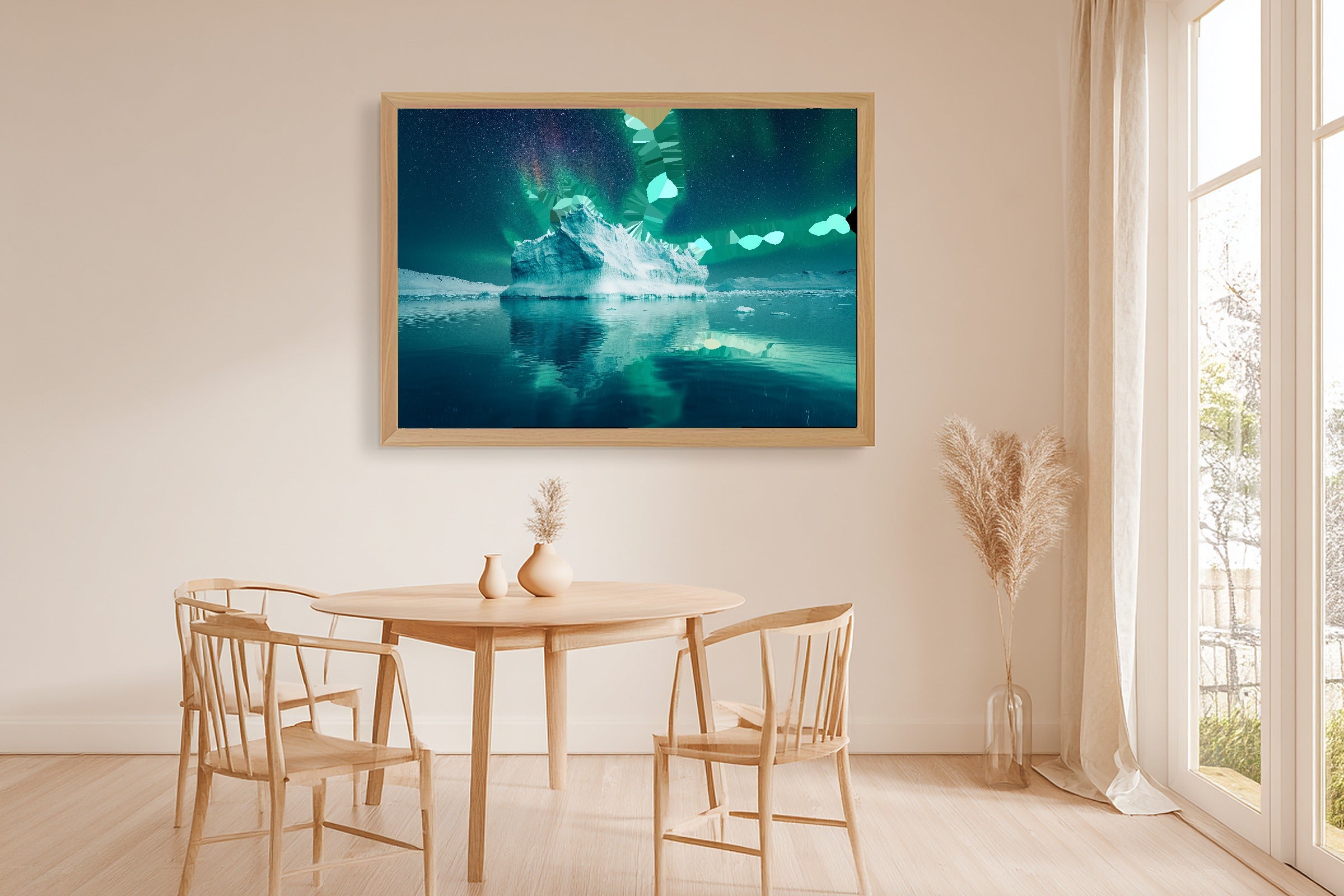 Timeless Jazz Club Saxophone — Golden-Hour Peak Wall Art, Warm Cabin Decor, Stretched Canvas, Ready to Hang — jazz-club-saxophone-dining-room-wall-art.jpg