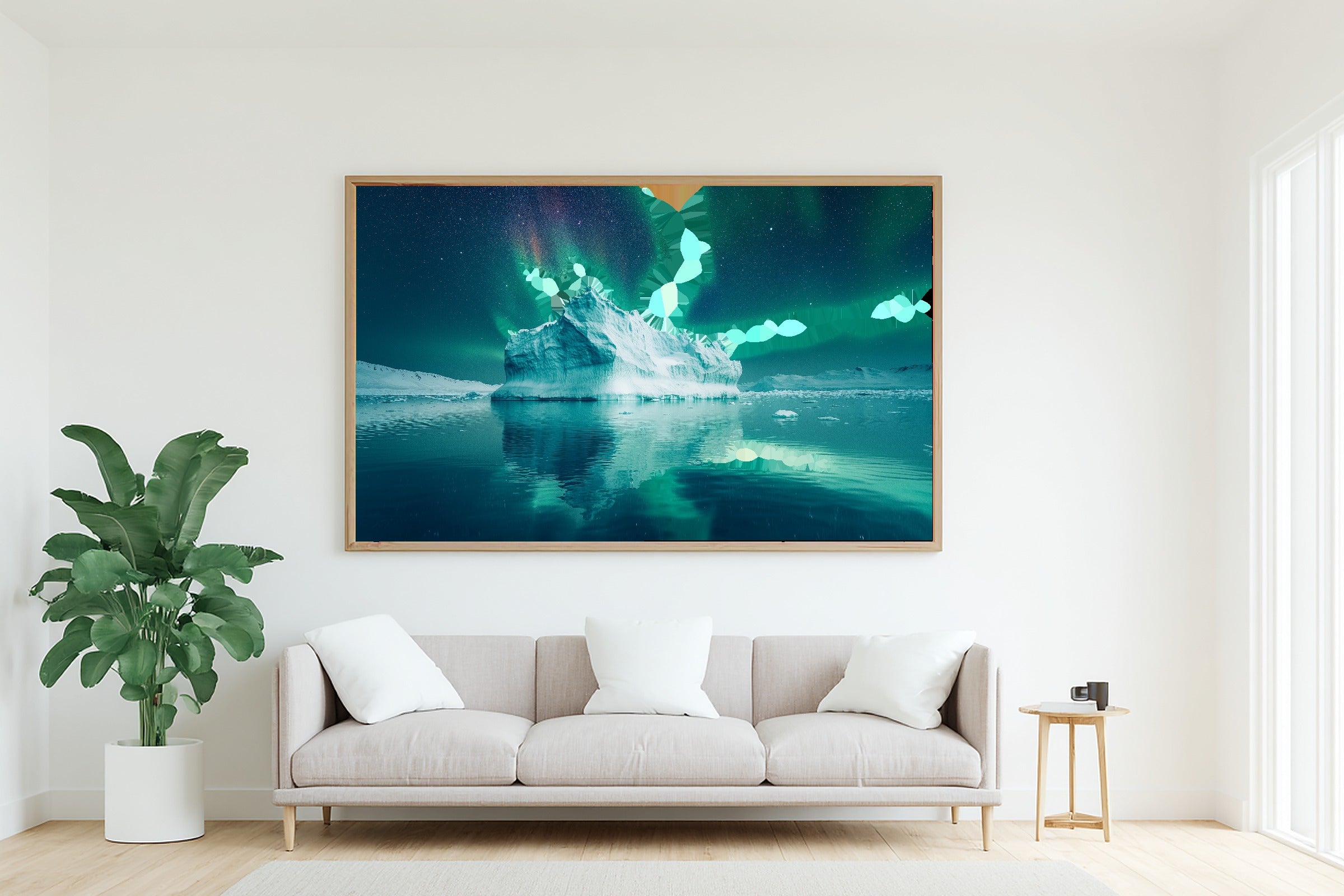 Timeless Jazz Club Saxophone — Golden-Hour Peak Wall Art, Warm Cabin Decor, Stretched Canvas, Ready to Hang — jazz-club-saxophone-living-room-wall-art.jpg