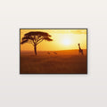 Maasai Mara Canvas Wall Art | Kenya Safari Print, African Savanna, Wildlife Decor, Stretched Canvas — kenya-maasai-mara-canvas-print.jpg