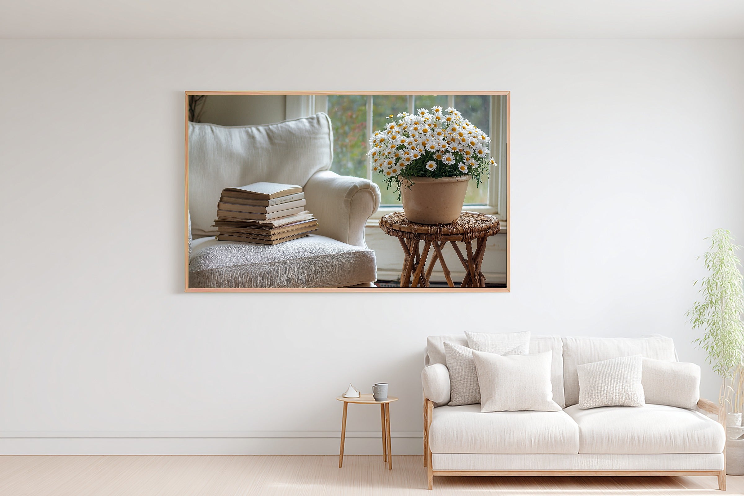 Light Academia Cream Reading Room Canvas Wall Art, Soft Dreamy Glow, Home Office Focal Point, Premium Canvas, Ready to Hang — light-academia-cream-reading-room-bedroom-wall-art.jpg