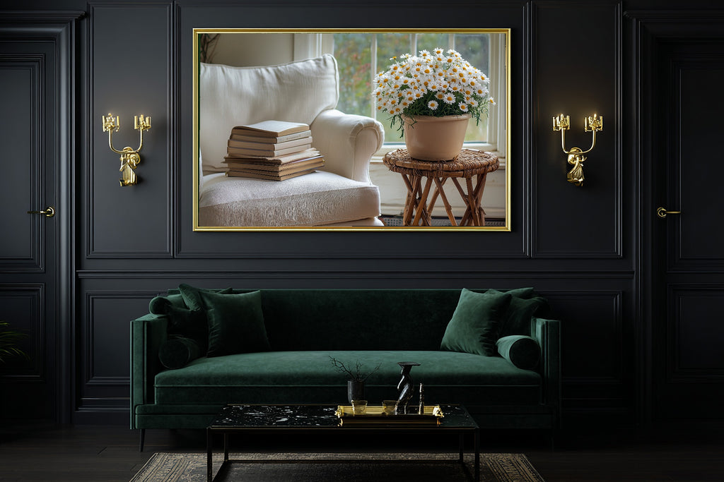 Light Academia Cream Reading Room Canvas Wall Art, Soft Dreamy Glow, Home Office Focal Point, Premium Canvas, Ready to Hang — light-academia-cream-reading-room-office-wall-art.jpg