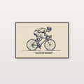 Line Art Cyclist Canvas Wall Art | Stoic Quote Print, Minimalist Cycling Decor, Stretched Canvas — line-cyclist-stoic-quote-canvas-print.jpg