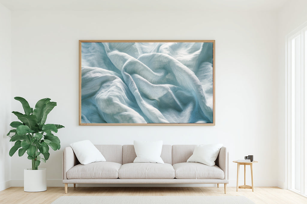 Hand-picked Linen Sheets Bedroom Ethereal Giclée Print — Stunning Dreamy Timeless for the Living Room — linen-sheets-bedroom-ethereal-living-room-wall-art.jpg