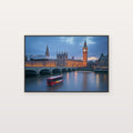 London Big Ben Canvas Wall Art | Thames River Print, UK Cityscape, British Decor, Stretched Canvas — london-big-ben-canvas-print.jpg