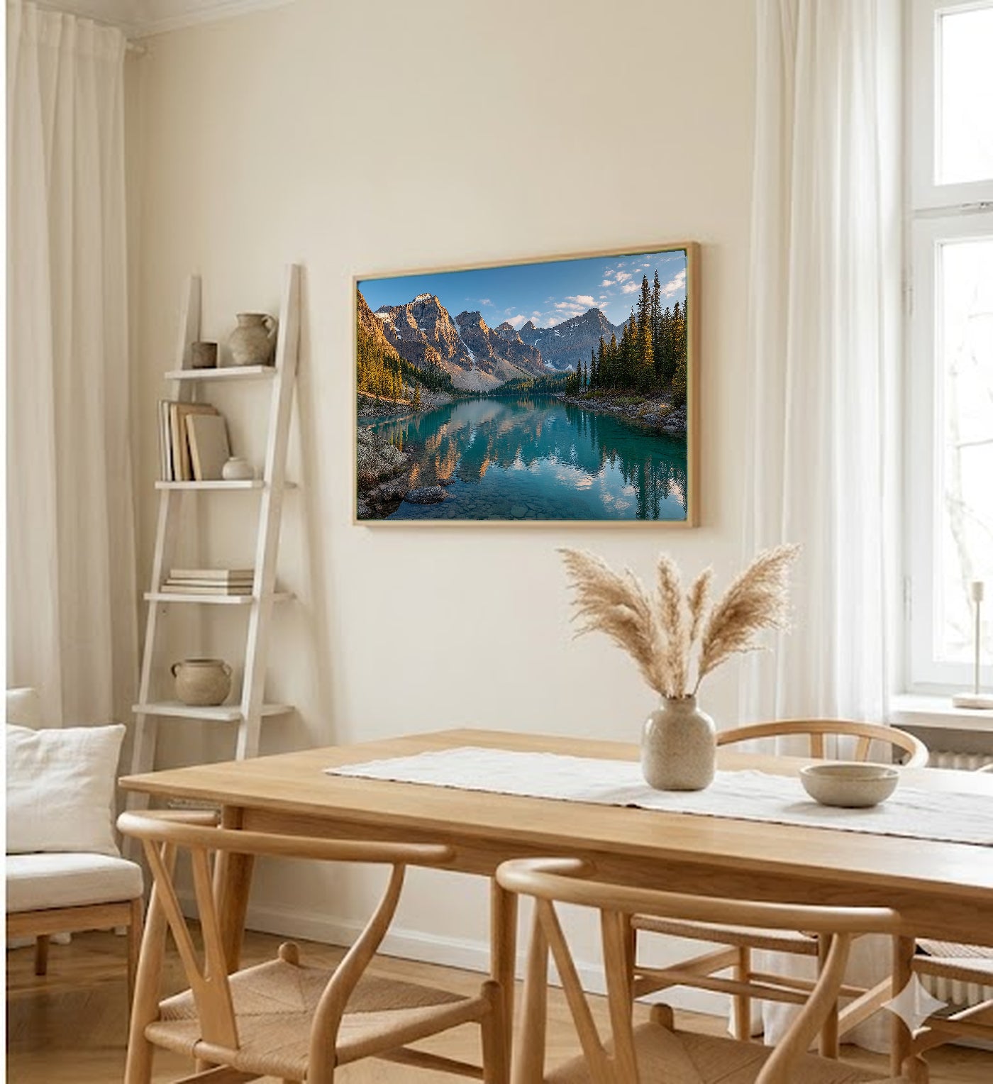 Machu Picchu Canvas Wall Art - Peru Ancient Ruins Print, Mountain Landscape, Travel Art, Stretched Canvas — machu picchu clouds dining room wall art