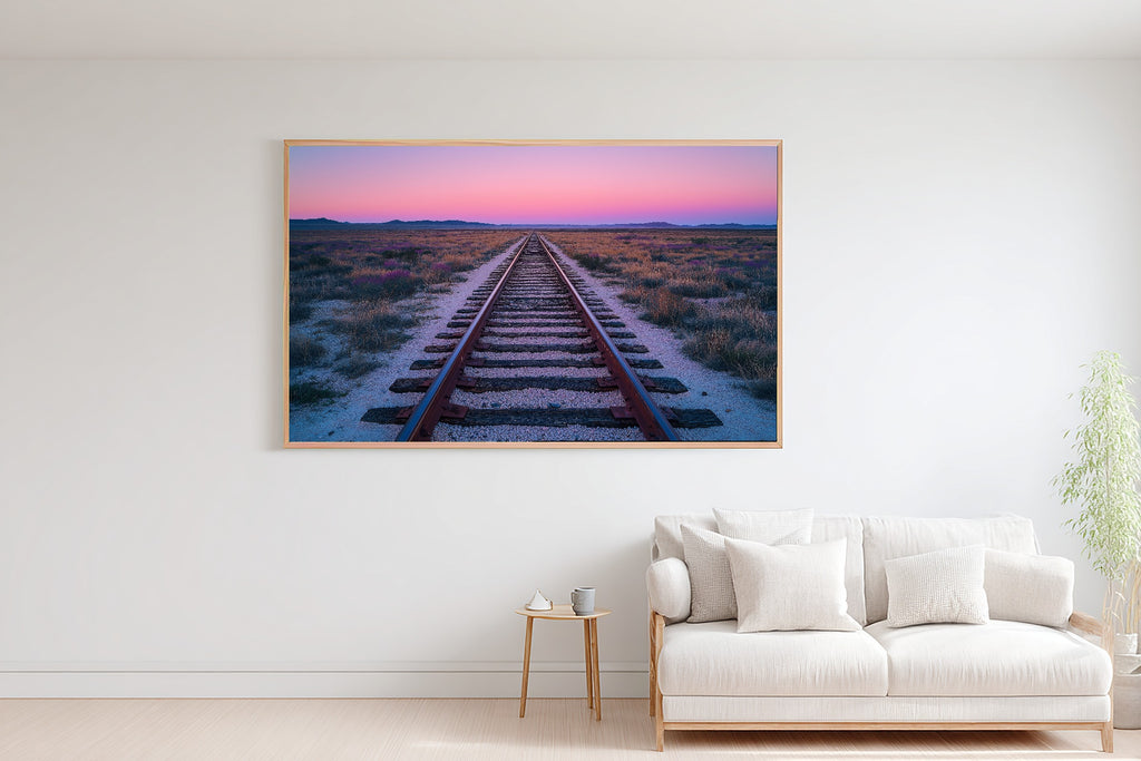 Hand-picked Marfa Tx Painterly Desert Giclée Print — Soulful Dreamy Timeless for the Living Room, Ready-to-Hang Art Lover in Your Life Gift — marfa-tx-painterly-desert-bedroom-wall-art.jpg