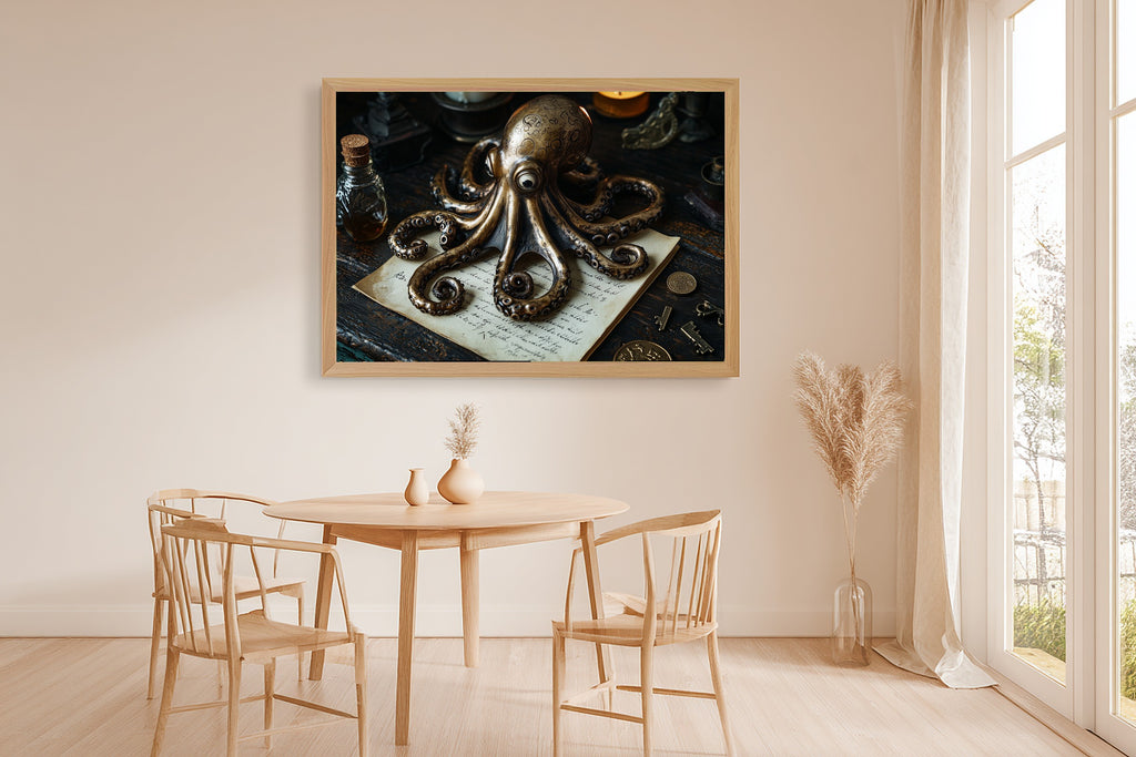 Mediterranean Malta Blue Lagoon Dreamy Tropical Wall Art, Stunning Print for the Sunroom, Stretched Canvas Gift for the Island-Loving Friend — mediterranean-malta-blue-lagoon-dining-room-wall-art.jpg