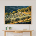Cozy Cottage Mediterranean Olive Grove Canvas Wall Art — Sunlit Old-World Print for the Dining Room — mediterranean-olive-grove-canvas-print.jpg