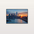 New York Skyline Canvas Wall Art | NYC Manhattan Print, City Decor, Urban Art, Stretched Canvas — new-york-skyline-canvas-print.jpg