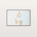 Balloon Animal Canvas Wall Art | Nursery Watercolor Print, Baby Room Decor, Stretched Canvas — nursery-balloon-animals-canvas-print.jpg