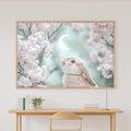 Hand-picked Nursery Bunny Moon Night Forest Giclée Print, Stunning Soft Forest for the Cozy Cabin, Ready-to-Hang Nature Lover Gift — nursery-bunny-moon-night-forest-canvas-print.jpg