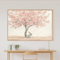 Nursery Bunny Pastel Spring Blossoms Museum-Quality Canvas | Japandi Minimalist Print | Yoga Studio Decor | Elegant Hostess Gift — nursery-bunny-pastel-spring-blossoms-canvas-print.jpg