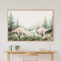 Nursery Dinosaur Fern Valley Pastel Canvas Print | Soft Pastel Storybook Art | Nursery Decor | Ready to Hang — nursery-dinosaur-fern-valley-pastel-canvas-print.jpg