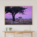 Hand-picked Nursery Safari Cheetah Starlit Acacia Giclée Print, Moody Warm Safari for the Living Room — nursery-safari-cheetah-starlit-acacia-canvas-print.jpg