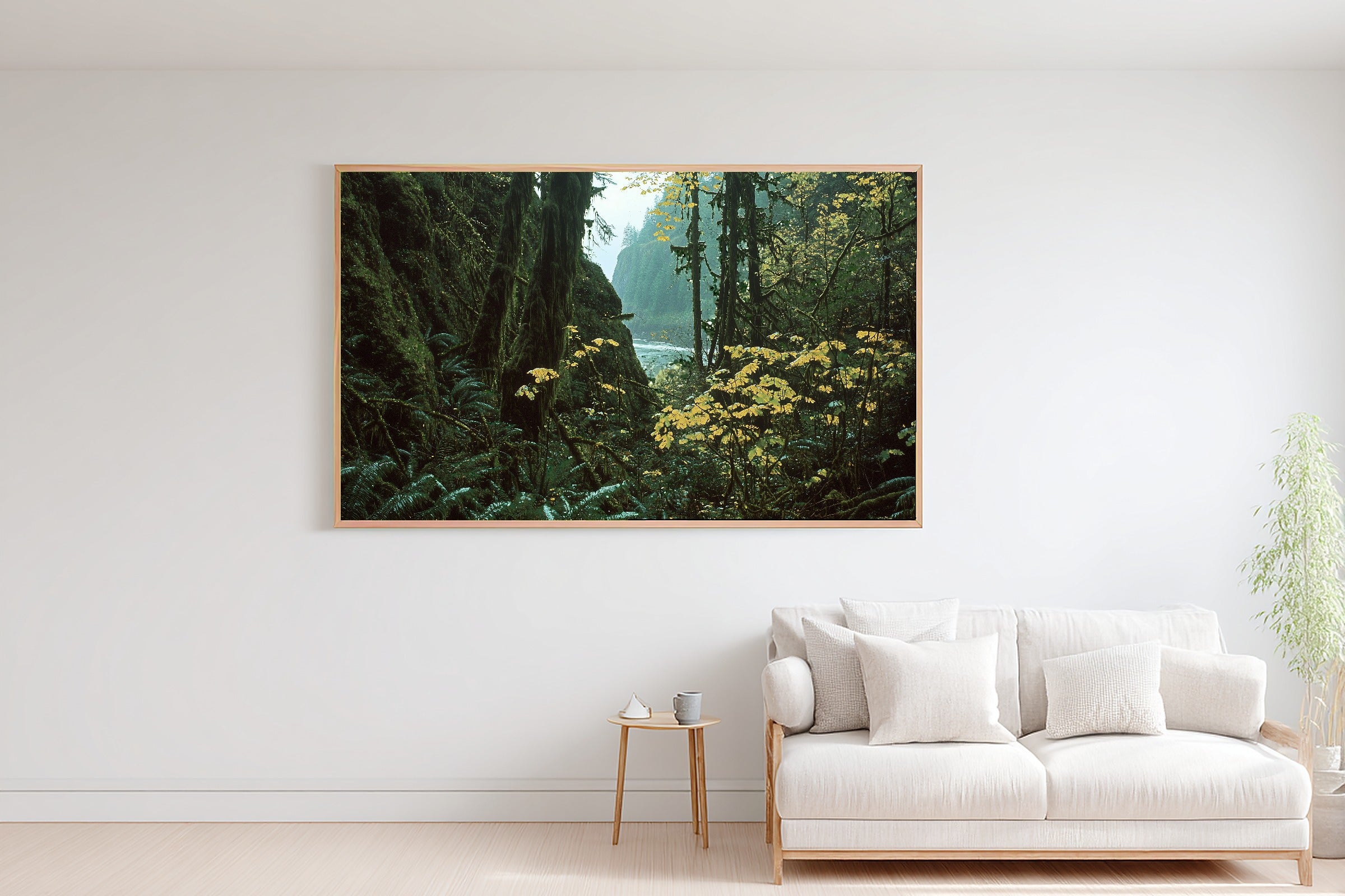 Quiet Cabin Olympic Park Retro Poster Art Print — Soft Woodland Decor for the Cozy Cabin, Stretched Canvas the Nature Lover Will Love — olympic-park-retro-poster-bedroom-wall-art.jpg