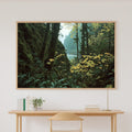 Quiet Cabin Olympic Park Retro Poster Art Print — Soft Woodland Decor for the Cozy Cabin, Stretched Canvas the Nature Lover Will Love — olympic-park-retro-poster-canvas-print.jpg