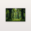 Olympic Rainforest Canvas Wall Art | Hoh Forest Print, Mossy Trees, Nature Decor, Stretched Canvas — olympic-rainforest-canvas-print.jpg