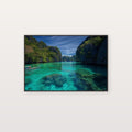Palawan Canvas Wall Art | Philippines El Nido Print, Tropical Beach, Asian Coastal Decor, Stretched Canvas — philippines-palawan-canvas-print.jpg