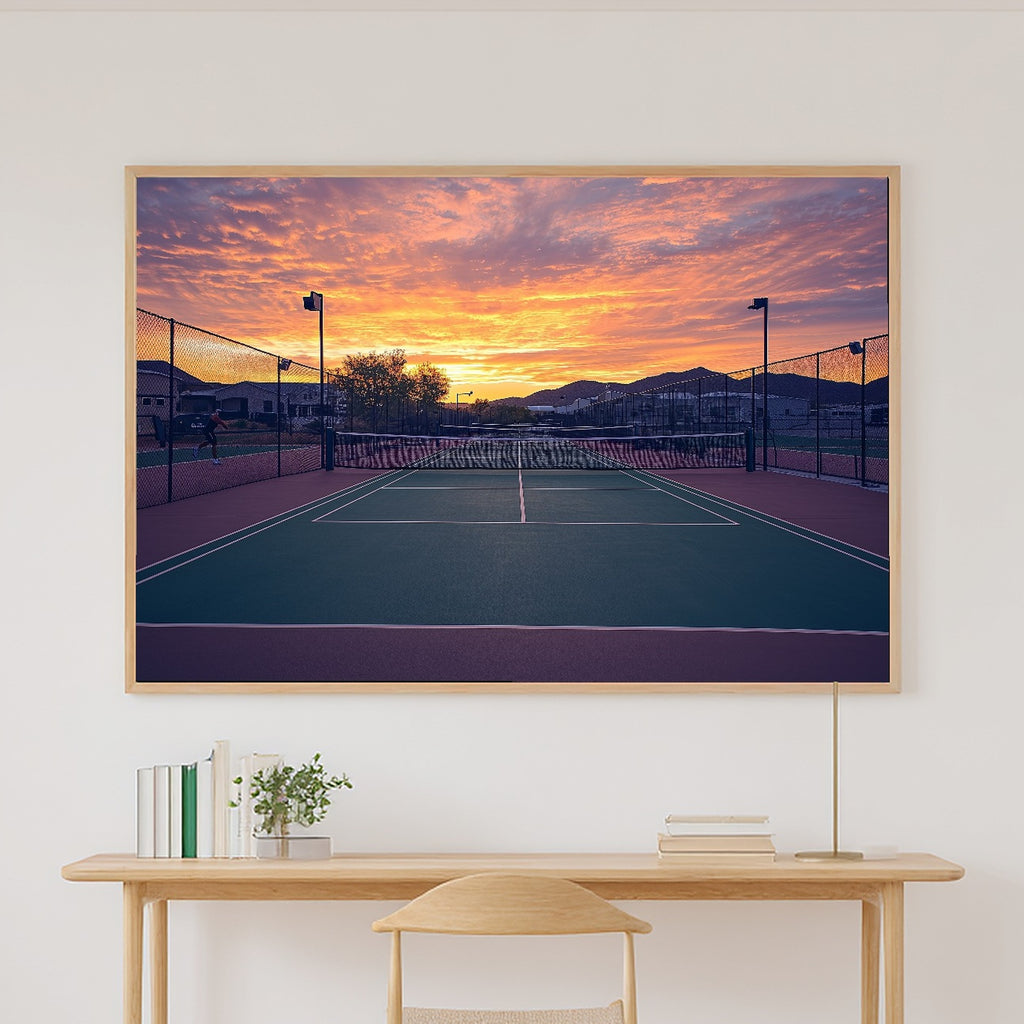 Cozy Studio Pickleball Club Sunrise Painterly Art Print — Timeless Decor for the Living Room — pickleball-club-sunrise-painterly-canvas-print.jpg