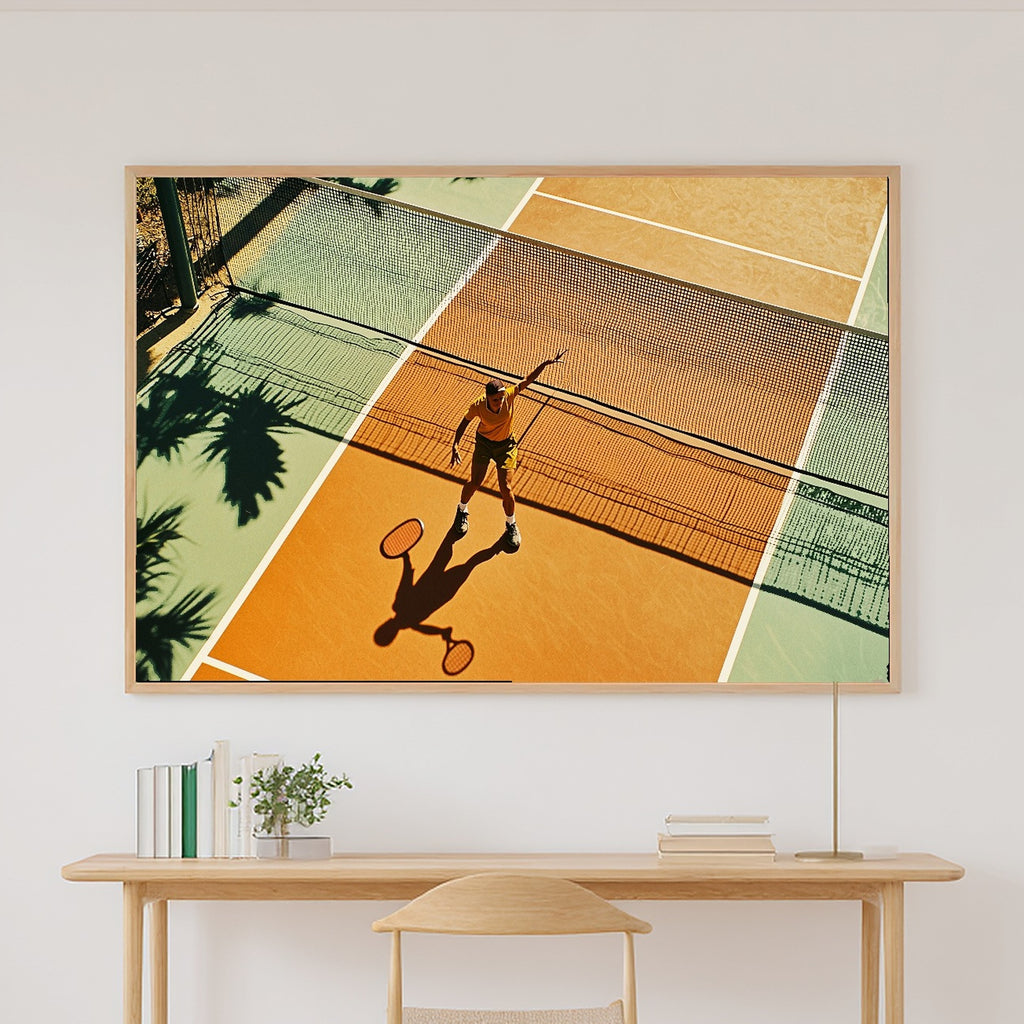 Cozy Studio Pickleball Retro Travel Poster Canvas Wall Art — Soulful Print for the Living Room, A Gift the Art Lover in Your Life Will Adore — pickleball-retro-travel-poster-canvas-print.jpg